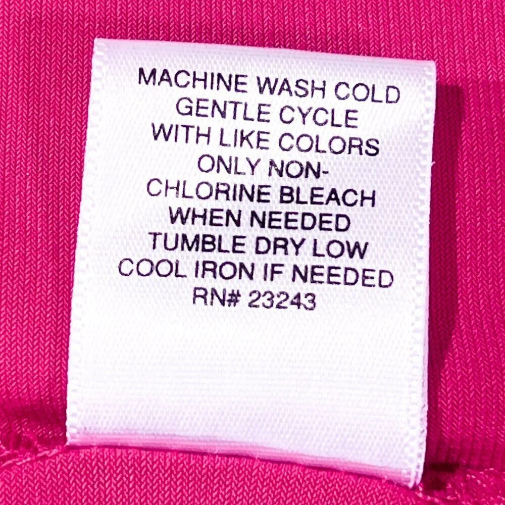 Women's New York & Company Dress | Sleeveless | Midi | Size Medium | Wrap | Pink - Picture 16 of 16